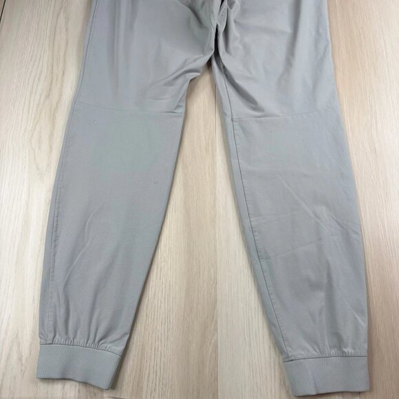 Lululemon Mens Gray Solid Drawstring Warpstrem Classic Joggar Pants Size Medium - Picture 4 of 13